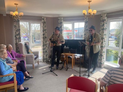 Carousel post from Collingwood Court care home.