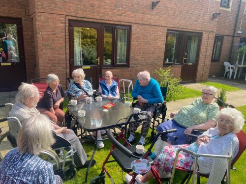 Carousel post from Collingwood Court care home.