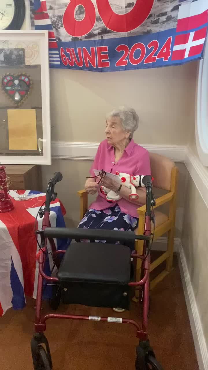 Video post from Collingwood Court care home.
