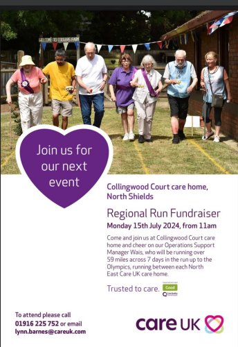 Photo post from Collingwood Court care home.