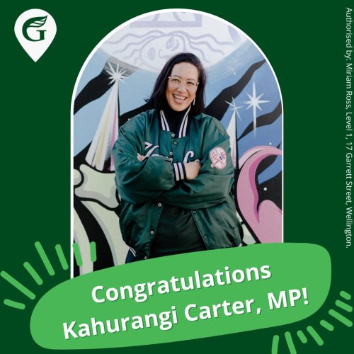 Photo post from @NZGreens.