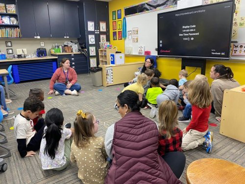 Carousel post from Clark-Pleasant Preschool.