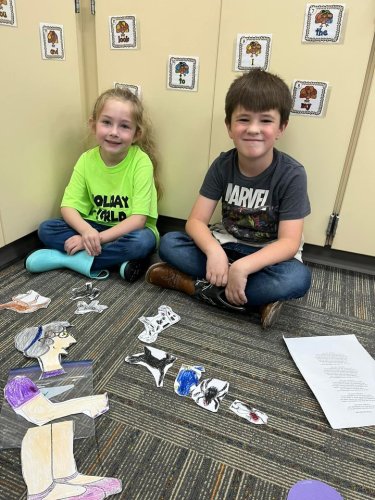 Carousel post from Whiteland Elementary.