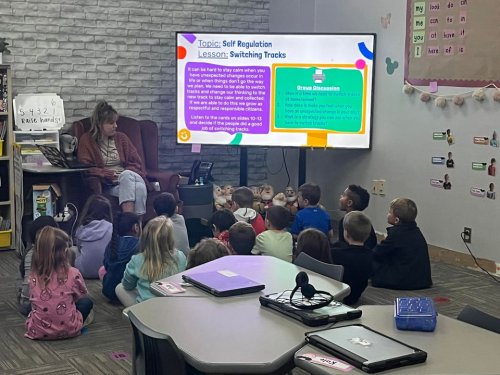 Photo post from Whiteland Elementary.