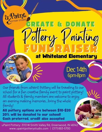 Photo post from Whiteland Elementary.