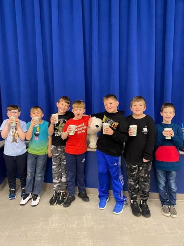 Carousel post from Whiteland Elementary.
