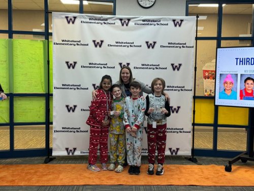 Carousel post from Whiteland Elementary.