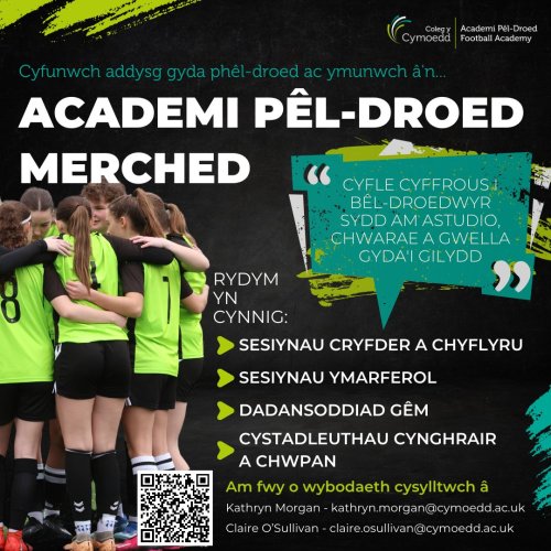 Carousel post from @CymoeddSport.