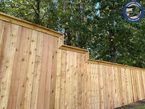 Carousel post from loosianafenceandpatios.