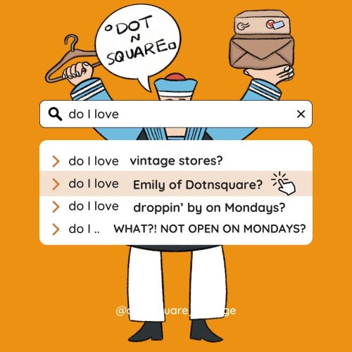 Photo post from dotnsquare_vintage.