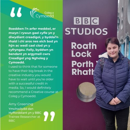 Photo post from colegycymoedd.