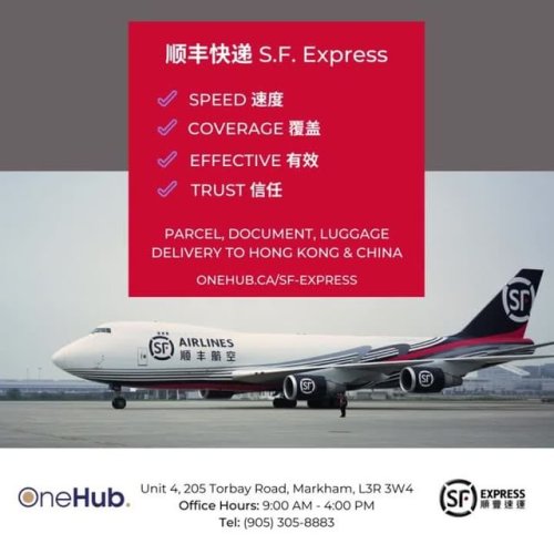 Video post from sf_express_canada.