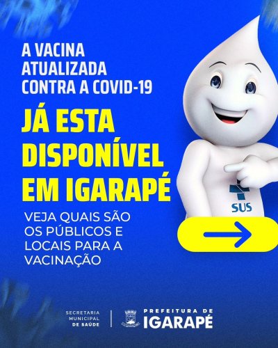 Carousel post from prefeituradeigarape.