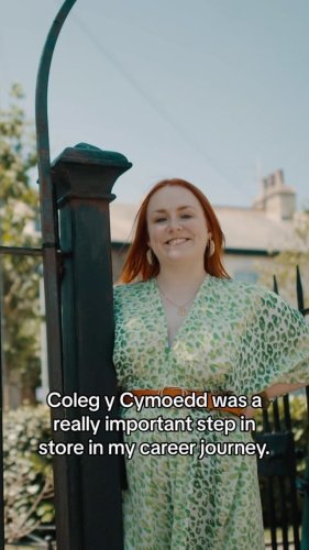 Video post from colegycymoedd.