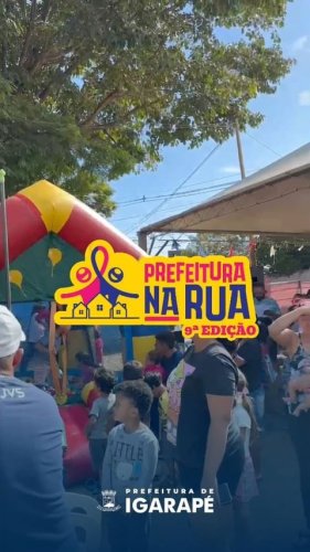 Video post from prefeituradeigarape.