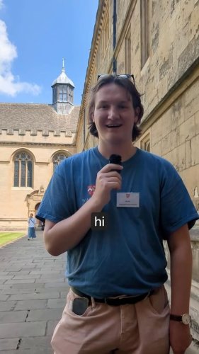 Video post from wadhamoxford.