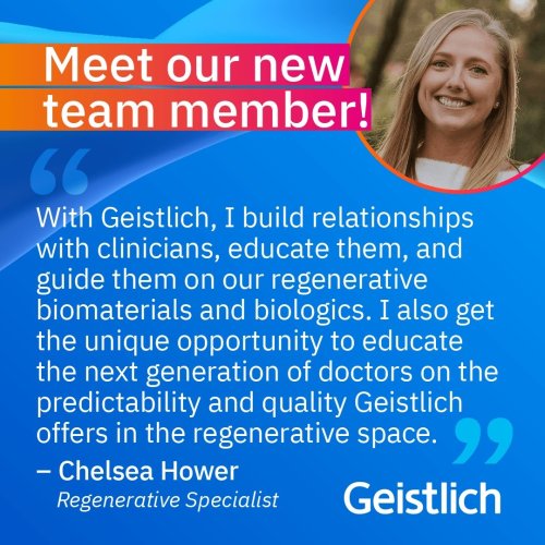 Photo post from geistlich_north_america.