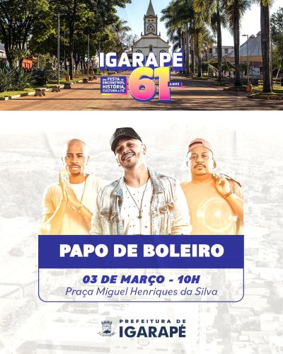 Photo post from prefeituradeigarape.