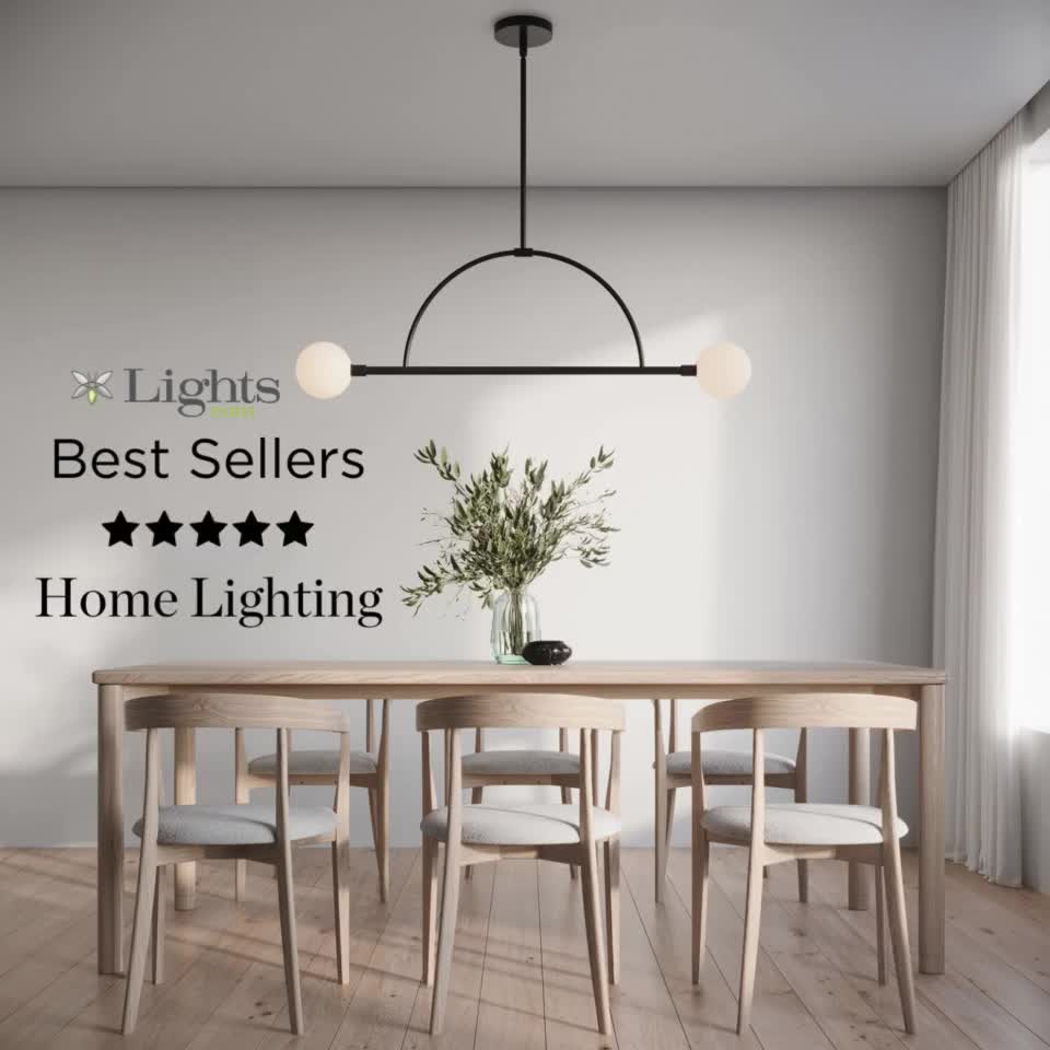 Modern Light Fixtures and Home Decor