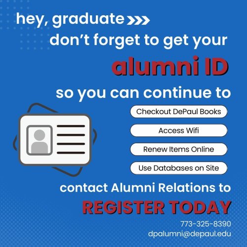 Photo post from depaul_library.