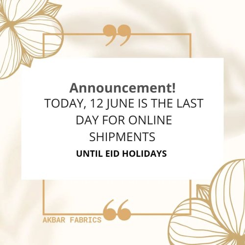 Photo post from akbar_fabrics_.