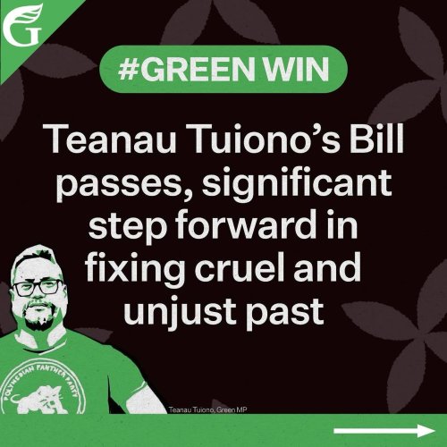 Carousel post from nzgreenparty.