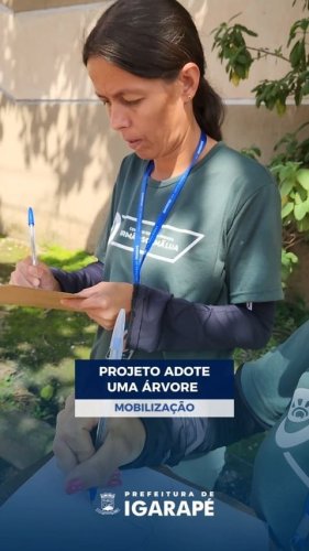 Video post from prefeituradeigarape.