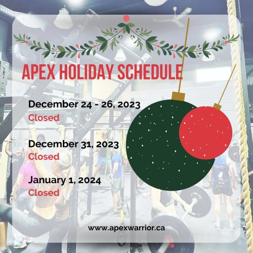 Photo post from apexwarriorfitness.