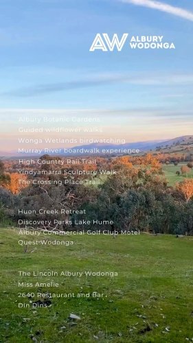 Video post from visitalburywodonga.