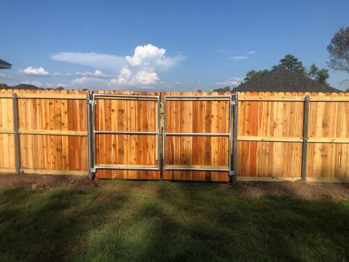 Carousel post from loosianafenceandpatios.