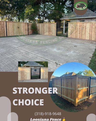 Photo post from loosianafenceandpatios.