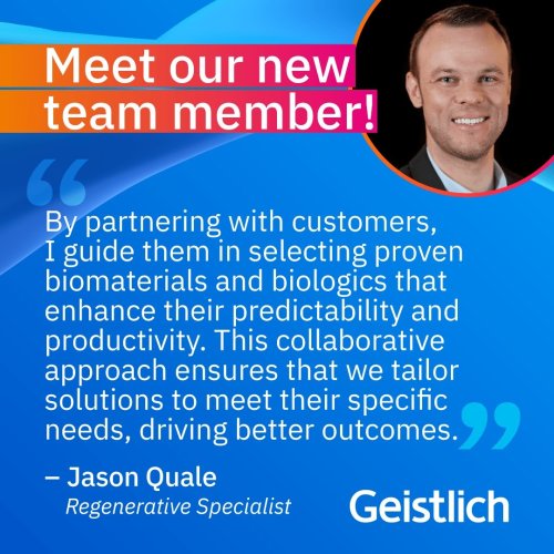 Photo post from geistlich_north_america.