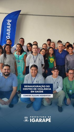 Video post from prefeituradeigarape.