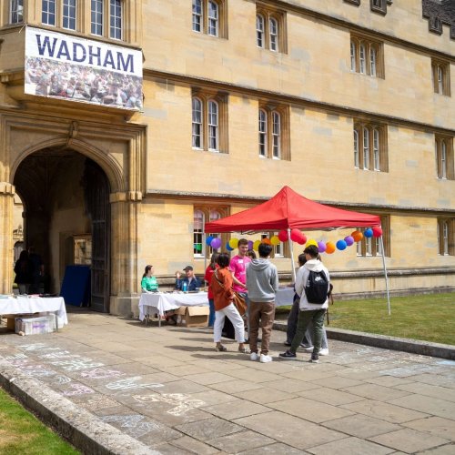 Photo post from wadhamoxford.