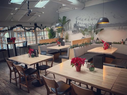 Carousel post from railandriverbistro.