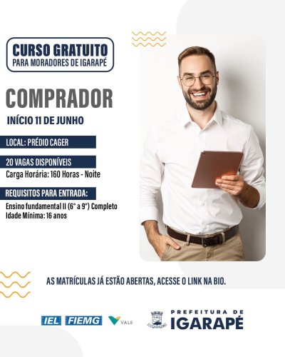 Photo post from prefeituradeigarape.