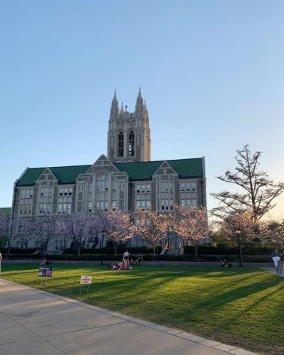 Photo post from bostoncollege.