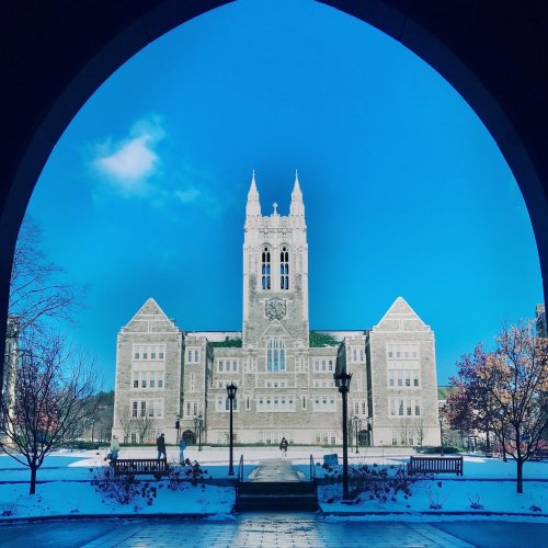 Photo post from bostoncollege.