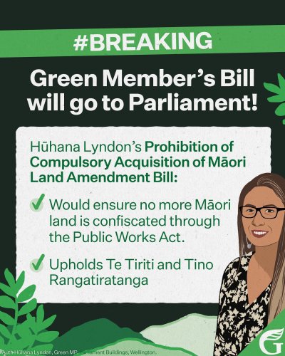 Photo post from nzgreenparty.