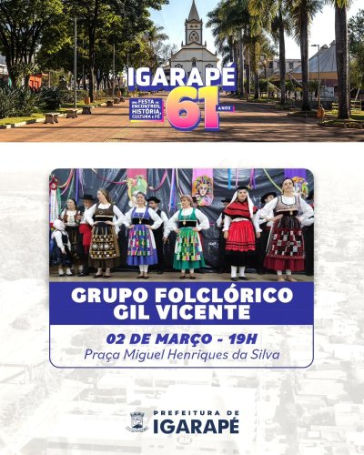 Photo post from prefeituradeigarape.