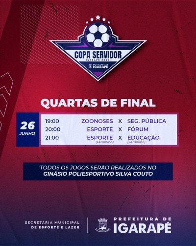 Carousel post from prefeituradeigarape.