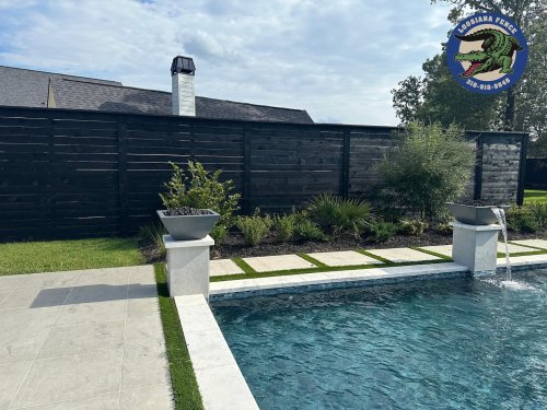 Carousel post from loosianafenceandpatios.