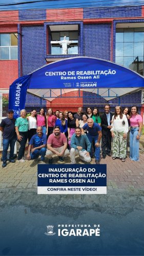 Video post from prefeituradeigarape.