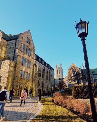 Photo post from bostoncollege.