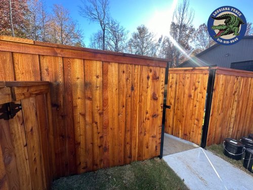 Carousel post from loosianafenceandpatios.