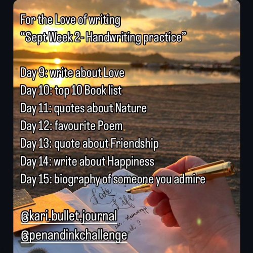 Photo post from penandinkchallenge.