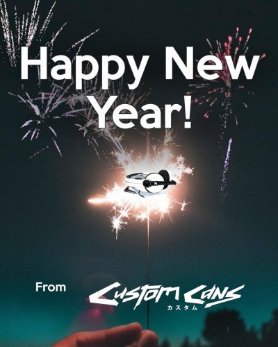 Photo post from customcans_headphones.