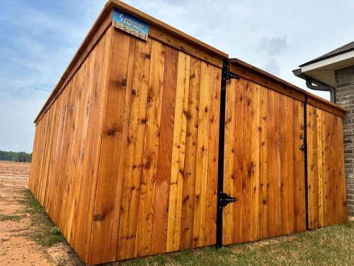 Carousel post from loosianafenceandpatios.