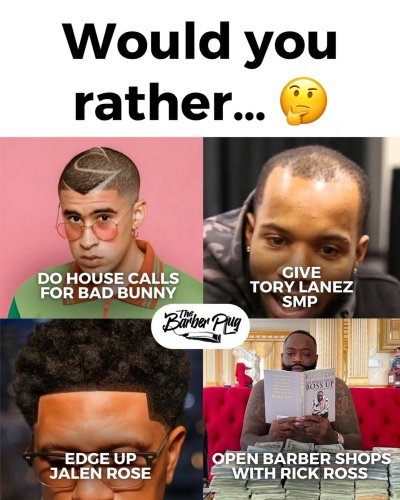 Photo post from iamthebarberplug.