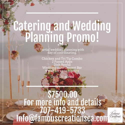 Carousel post from famous_creations_catering.